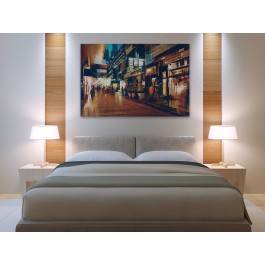 Promenada dusz  - nowoczesny obraz na płótnie - 120x80cm