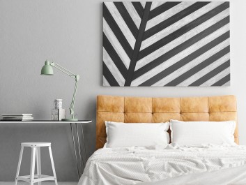 Jodłowanie - fotoobraz do sypialni - 120x80 cm