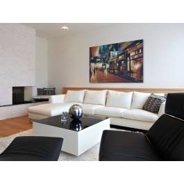 Promenada dusz  - nowoczesny obraz na płótnie - 120x80cm