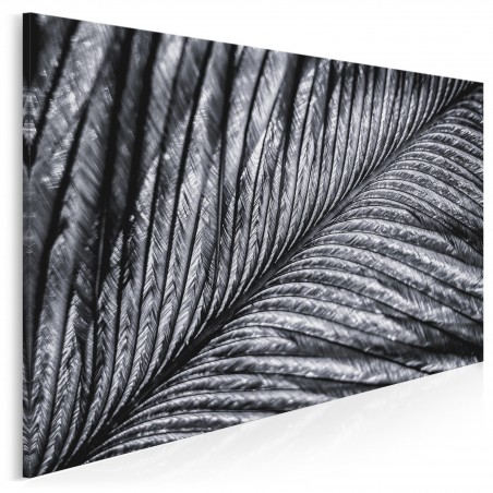 Srebrzysta zwiewność - fotoobraz na płótnie - 120x80 cm