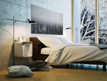 Science fiction - fotoobraz na płótnie - 120x80 cm