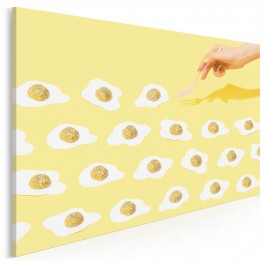 Eggocentryzm - fotoobraz do kuchni - 120x80 cm