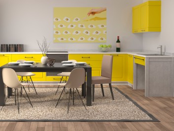 Eggocentryzm - fotoobraz do kuchni - 120x80 cm