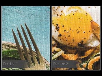 Niebiański smak - fotoobraz do kuchni - 120x80 cm