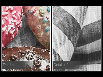 Słodki podwieczorek - fotoobraz do kuchni - 120x80 cm