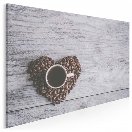 Le petit cafe - fotoobraz do kuchni - 120x80 cm