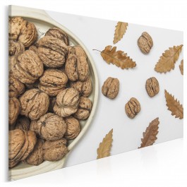 Twardy orzech do zgryzienia - fotoobraz do kuchni - 120x80 cm