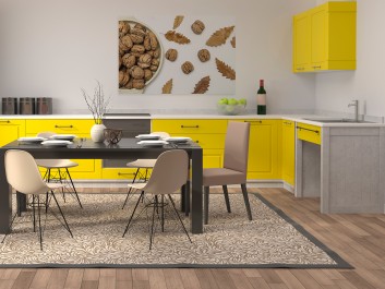 Twardy orzech do zgryzienia - fotoobraz do kuchni - 120x80 cm