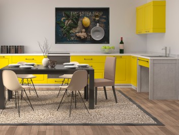 Leczniczy napar - fotoobraz do kuchni - 120x80 cm Leczniczy napar - fotoobraz do kuchni - 120x80 cm