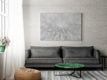 Studium dmuchawca - fotoobraz na płótnie - 120x80 cm