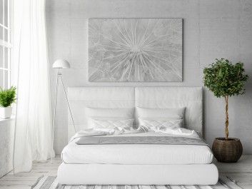 Studium dmuchawca - fotoobraz na płótnie - 120x80 cm