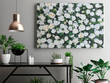 Windą do nieba - fotografia na płótnie - 120x80 cm Windą do nieba - fotografia na płótnie - 120x80 cm