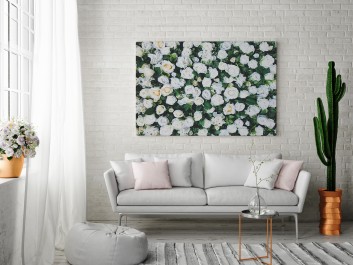 Windą do nieba - fotografia na płótnie - 120x80 cm Windą do nieba - fotografia na płótnie - 120x80 cm