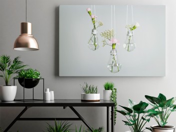 Energia odnawialna - nowoczesny obraz na płótnie - 120x80 cm