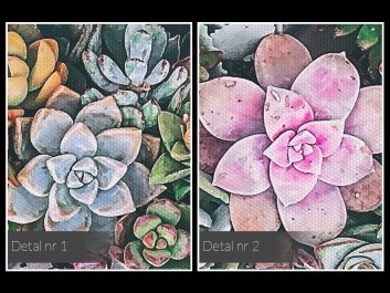 Ładne kwiatki! - fotoobraz do sypialni - 120x80 cm