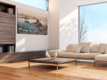 Boskie Rio - nowoczesny obraz na płótnie - 120x80 cm