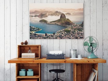 Boskie Rio - nowoczesny obraz na płótnie - 120x80 cm