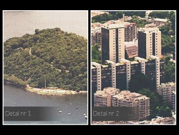 Boskie Rio - nowoczesny obraz na płótnie - 120x80 cm