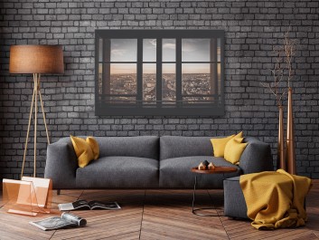 102 piętro - fotoobraz na płótnie - 120x80 cm 102 piętro - fotoobraz na płótnie - 120x80 cm