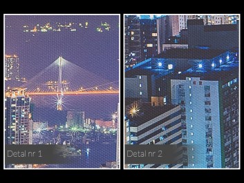 Globalna wioska - fotoobraz do sypialni - 120x80 cm