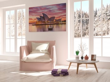 Sydney Opera House - fotoobraz na płótnie - 120x80 cm