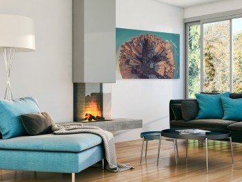 City vibes - nowoczesny obraz na płótnie - 120x80 cm City vibes - nowoczesny obraz na płótnie - 120x80 cm