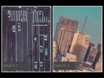 City vibes - nowoczesny obraz na płótnie - 120x80 cm City vibes - nowoczesny obraz na płótnie - 120x80 cm