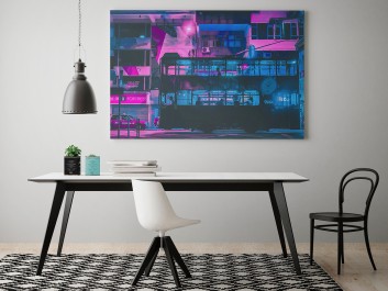 Autobass - fotoobraz do sypialni - 120x80 cm