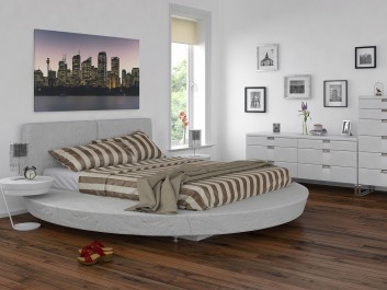 Bursztynowe miasto - fotoobraz do salonu - 120x80 cm