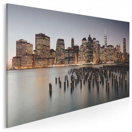 Pocztówka zza oceanu - fotoobraz na płótnie - 120x80 cm