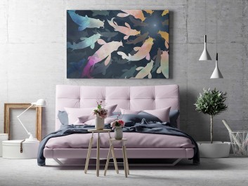 Suma sumarum - nowoczesny obraz do salonu - 120x80 cm Suma sumarum - nowoczesny obraz do salonu - 120x80 cm