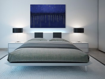 Pomyśl życzenie - nowoczesny obraz na płótnie - 120x80 cm