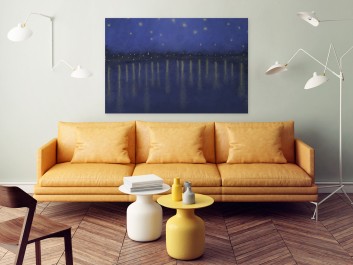 Pomyśl życzenie - nowoczesny obraz na płótnie - 120x80 cm