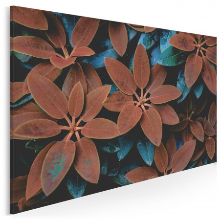 Rdzawych liści czas - zdjęcie na płótnie - 120x80 cm