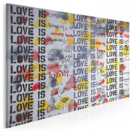 100 kolorów miłości - fotoobraz do salonu - 120x80 cm 100 kolorów miłości - fotoobraz do salonu - 120x80 cm