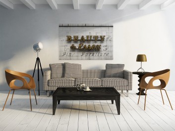 Beauty & Essex - nowoczesny obraz na płótnie - 120x80 cm