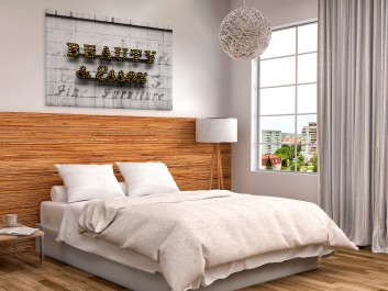 Beauty & Essex - nowoczesny obraz na płótnie - 120x80 cm