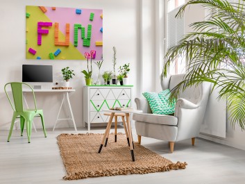 Fun - fotoobraz na płótnie - 120x80 cm