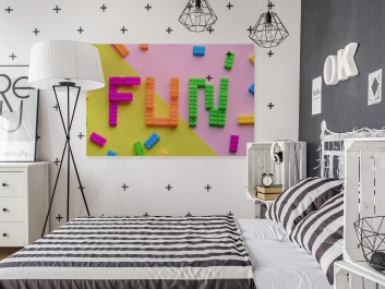 Fun - fotoobraz na płótnie - 120x80 cm