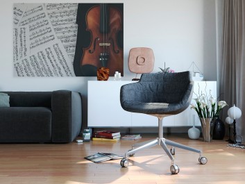 Muzyka klasyczna - zdjęcie na płótnie