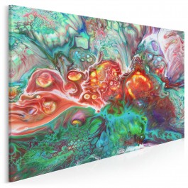 Rafa koralowa - nowoczesny obraz na płótnie - 120x80 cm
