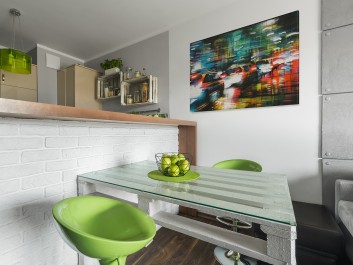 Nowojorski spleen - fotoobraz do salonu - 120x80 cm Nowojorski spleen - fotoobraz do salonu - 120x80 cm