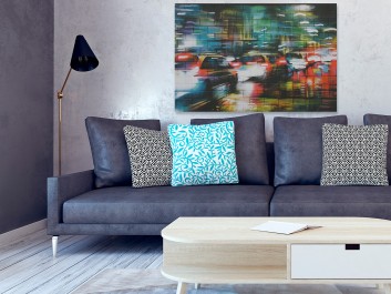 Nowojorski spleen - fotoobraz do salonu Nowojorski spleen - fotoobraz do salonu