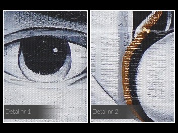 Twarzą w twarz - fotoobraz do sypialni