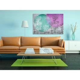 Powiew świeżości - nowoczesny obraz na płótnie - 120x80 cm