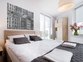 Kraina dreszczowców - nowoczesny obraz na płótnie - 120x80 cm