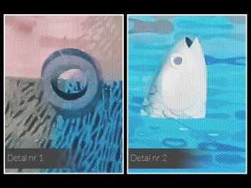 Parostatki - fotoobraz do sypialni - 120x80 cm Parostatki - fotoobraz do sypialni - 120x80 cm