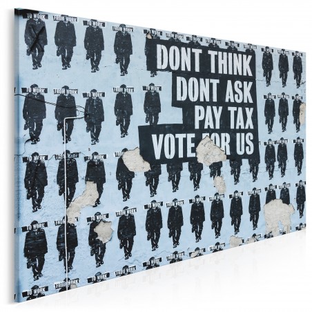 Vote for us - fotoobraz na płótnie - 120x80 cm
