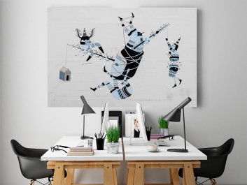 Teatr iluzji - fotografia na płótnie - 120x80 cm Teatr iluzji - fotografia na płótnie - 120x80 cm