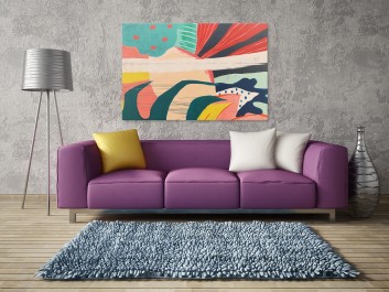 Tropicana - zdjęcie na płótnie - 120x80 cm